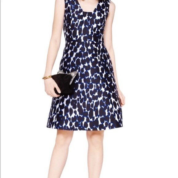 kate spade Dresses & Skirts - Kate Spade Be Daring Deep Indigo Fit & Flare sz 6